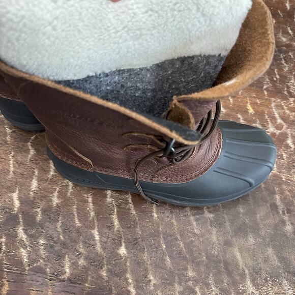 Baffin Canada Men’s Winter Boots Size 9 Insulated Leather Winter Waterproof - Picture 8 of 14